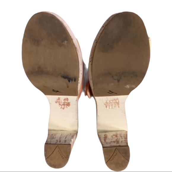 •Prada Heel Sandals Size 39.5 - Picture 6 of 8